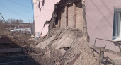 В Скопине обрушилась стена дома на улице Заводской