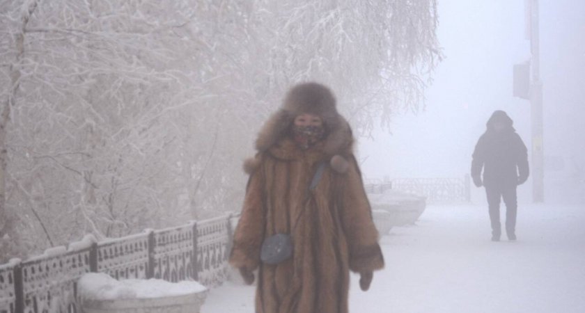 6 и 7 января в Рязанской области объявлен оранжевый уровень опасности из-за морозов