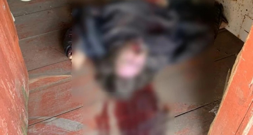 Появились снимки с места убийства мужчины в Касимовском районе