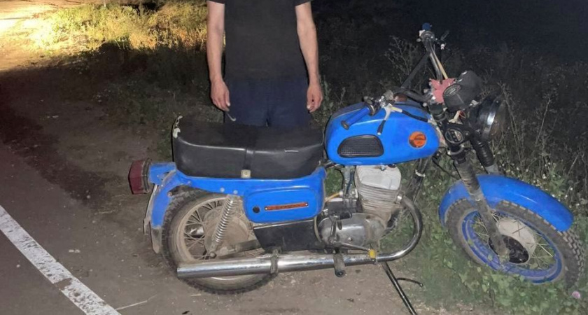 Пьяный 50-летний мотоциклист задержан рязанской полицией