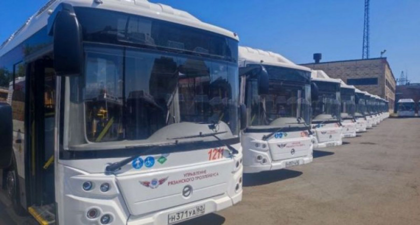 В Рязани выйдут на маршрут №7 восемь новых автобусов