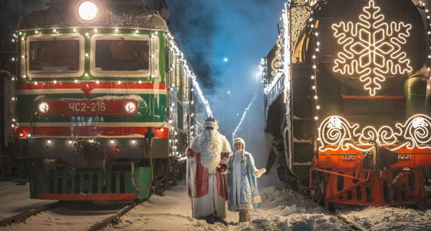 Жители Рязани пожаловались на невозможность приобрести билет на поезд Деда Мороза