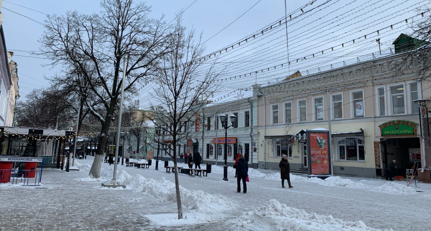 28 декабря в Рязанской области ожидается снег и до -8
