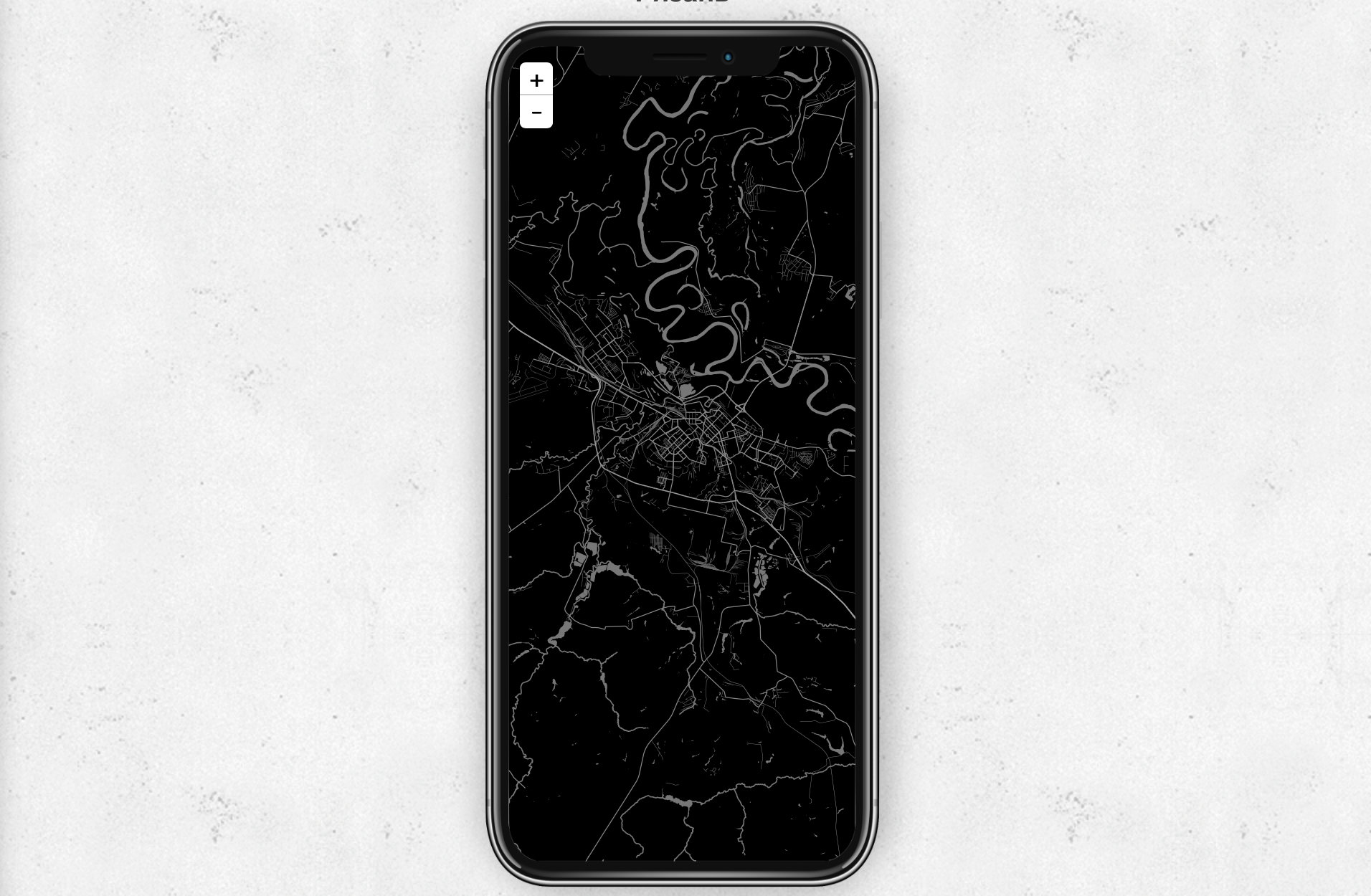 Сайт дня - делаем обои для смартфона из карты Рязани