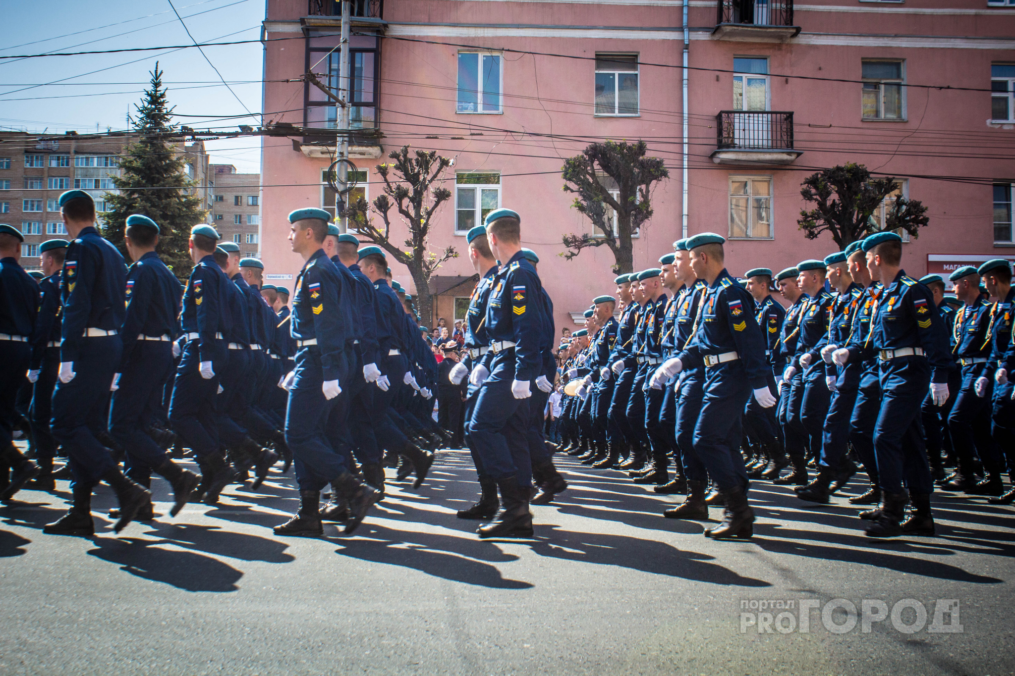 В Рязани прошёл торжественный Парад Победы