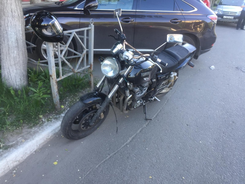 ДТП в Горроще -  перевернулся 21-летний мотоциклист