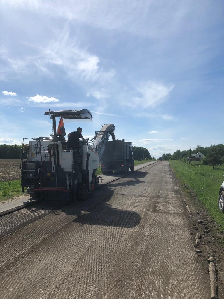 В двух районах Рязанской области продолжается капитальный ремонт дорог