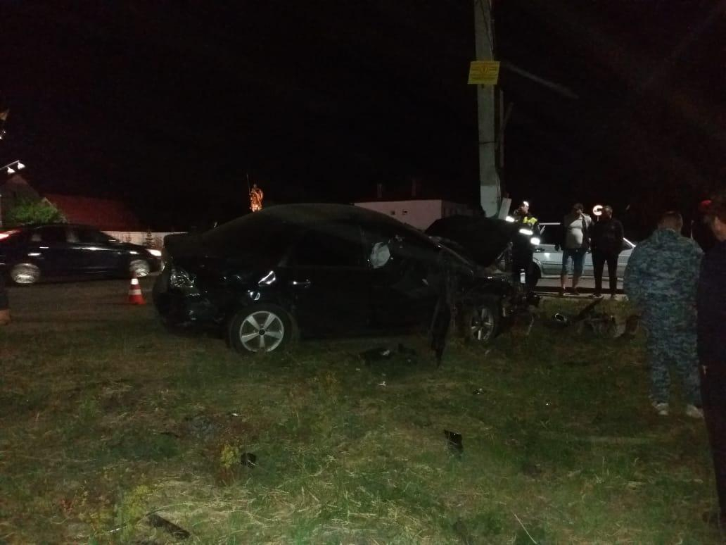 В Александро-Невском столкнулись два автомобиля, пострадали шесть человек