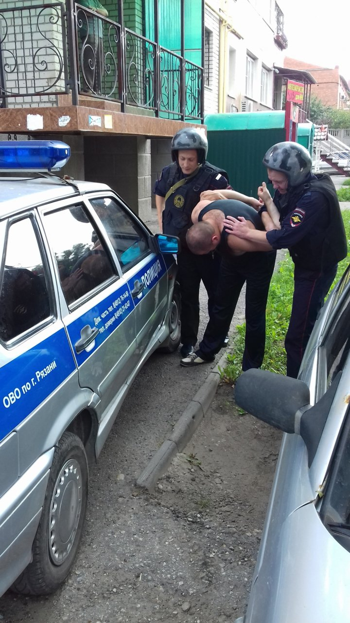 В Солотче задержали мужчину, который находился в федеральном розыске