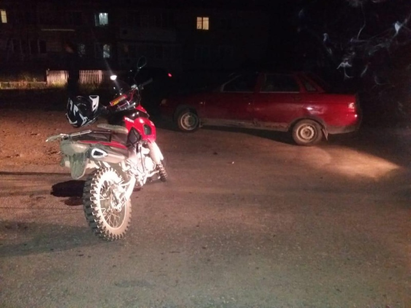 В Кадоме "десятка" сбила 16-летнего мотоциклиста