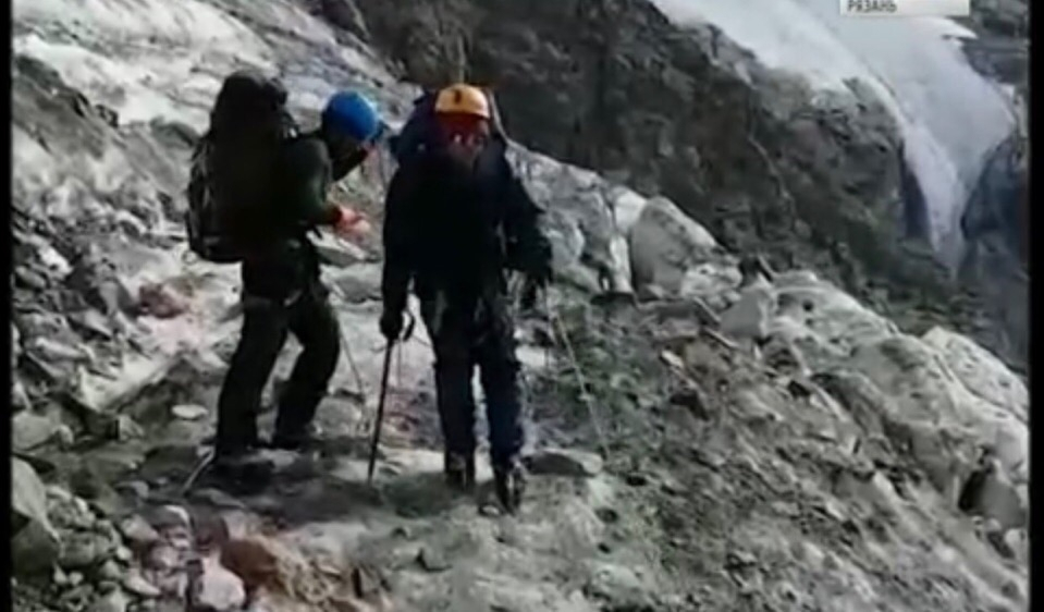 Альпинисты из Рязани покорили гору Дыхтау