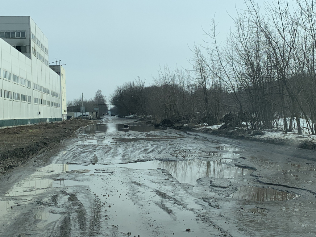 Жительница Рязани пожаловалась на плачевное состояние улицы Прижелезнодорожной