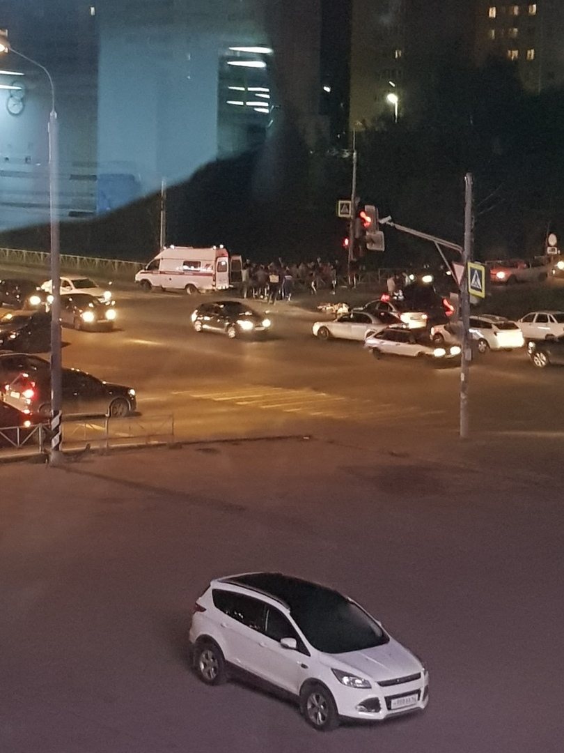 В Рязани мотоциклист попал в ДТП возле гипермаркета Глобус