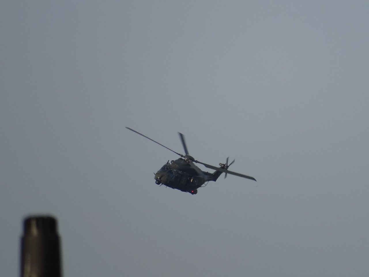 Под Рязанью упал вертолетный беспилотник