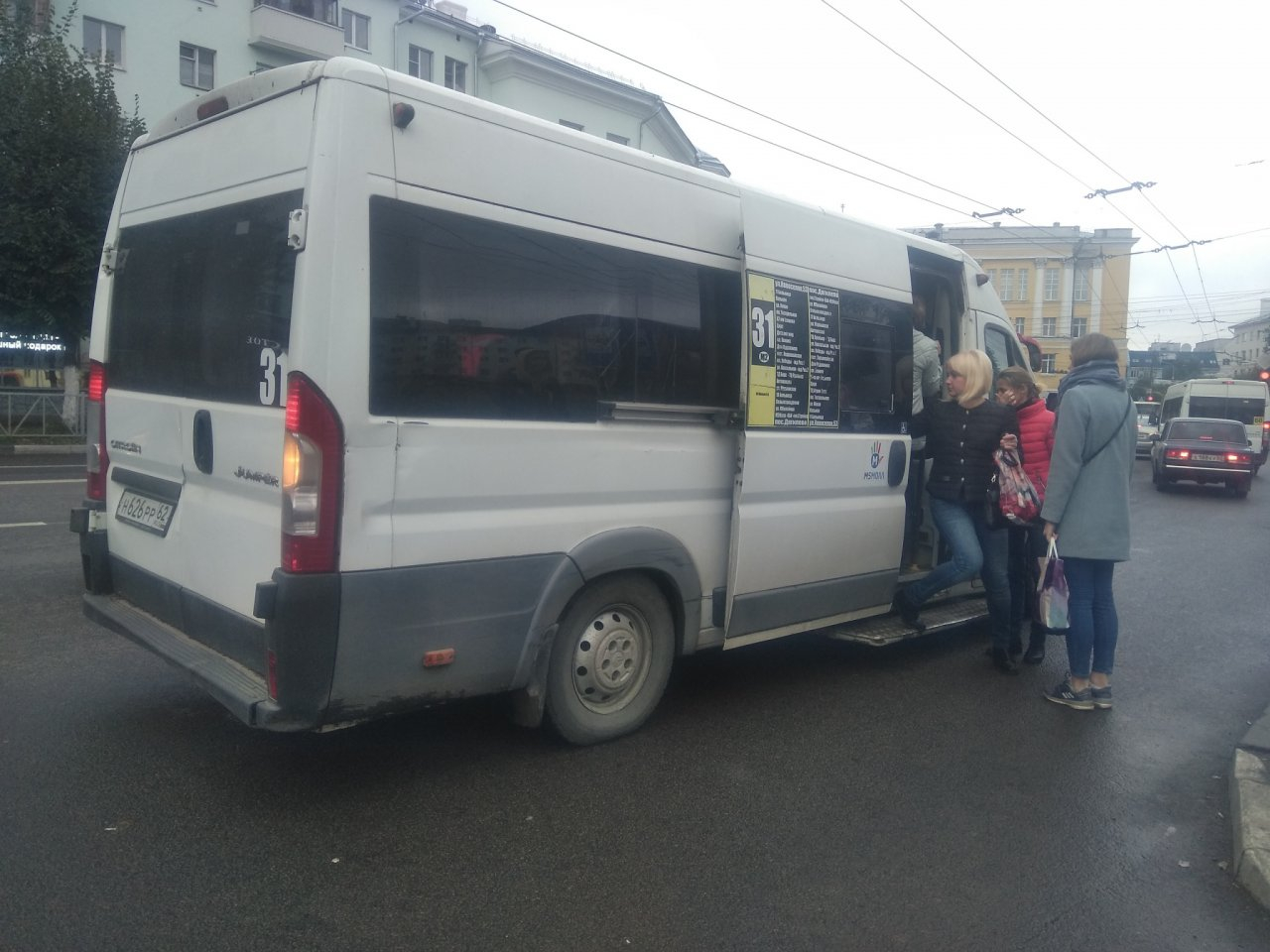 Мэрия: маршрутки №31 появлялись на улицах Рязани нелегально