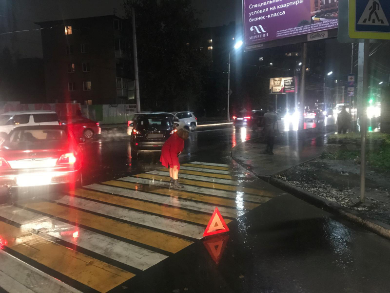 Рязанка на "Ниссан Кашкай" сбила пешехода на улице Семашко