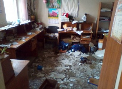 СМИ: в почтовом отделении Рязани рухнул потолок