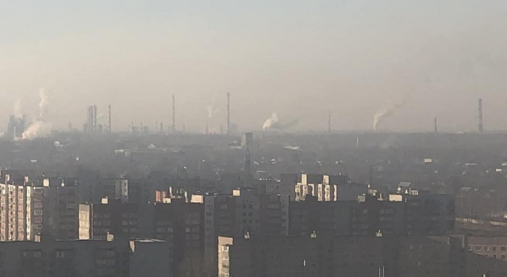 Отчет метеорологов: специалисты зафиксировали повышенный уровень загрязнения воздуха в Рязани