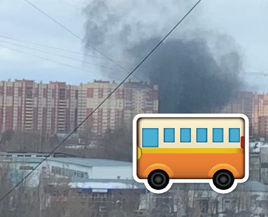 Потушили быстро: в Семчине загорелся микроавтобус