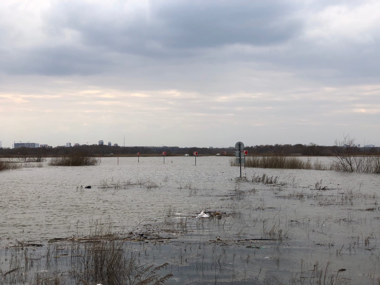 Разлив продолжается: в Рязанской области подтоплено семь мостов