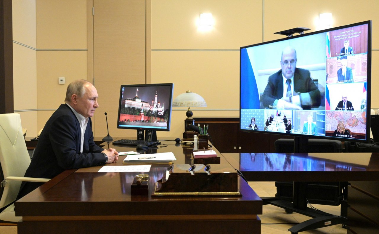 21 апреля, 12:00: прямая трансляция обращения Путина к Федеральному собранию