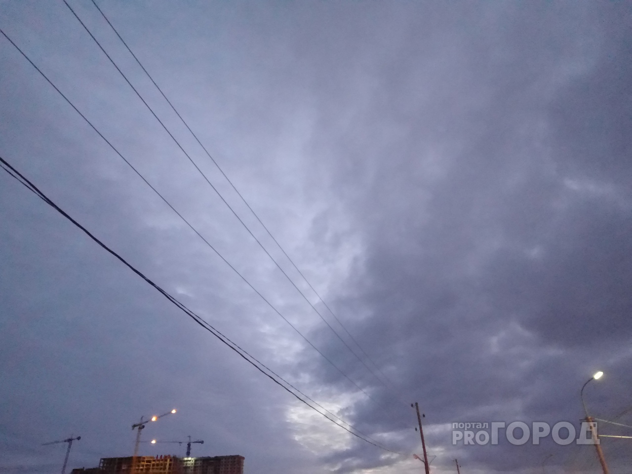Неделя начинается со шторма: весь понедельник в Рязани будут сильные дожди