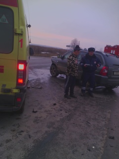 На автомобильной дороге "Рязань-Ряжск" произошло ДТП, есть пострадавшие