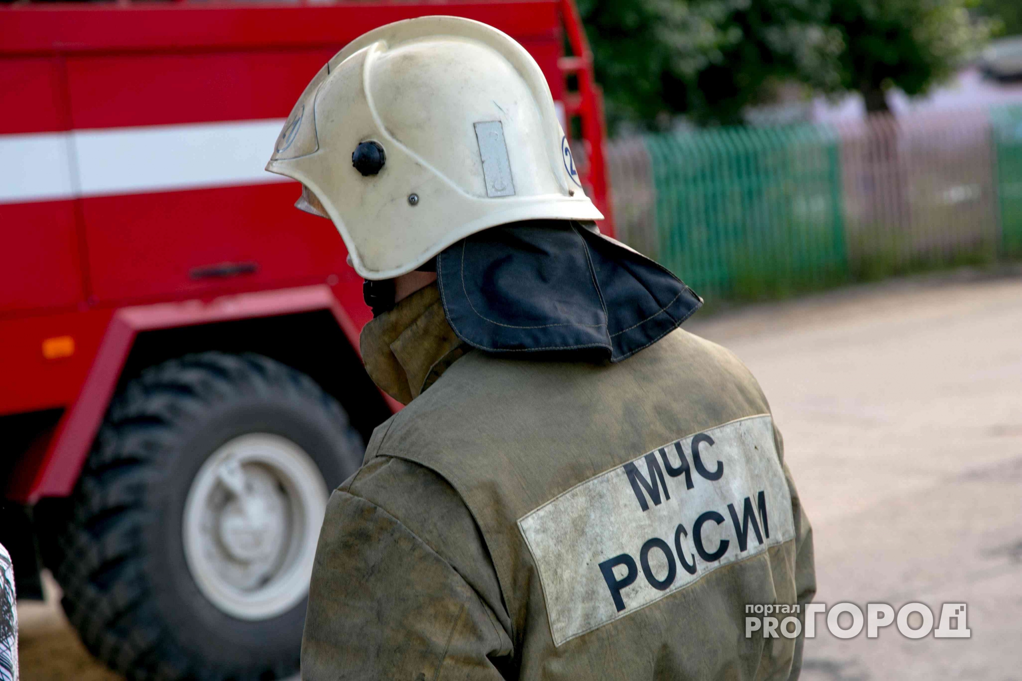 Пожар в Новомичуринске - подробности от МЧС