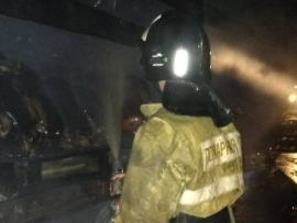 В ночь на 15 мая в Рязани сгорели два грузовика