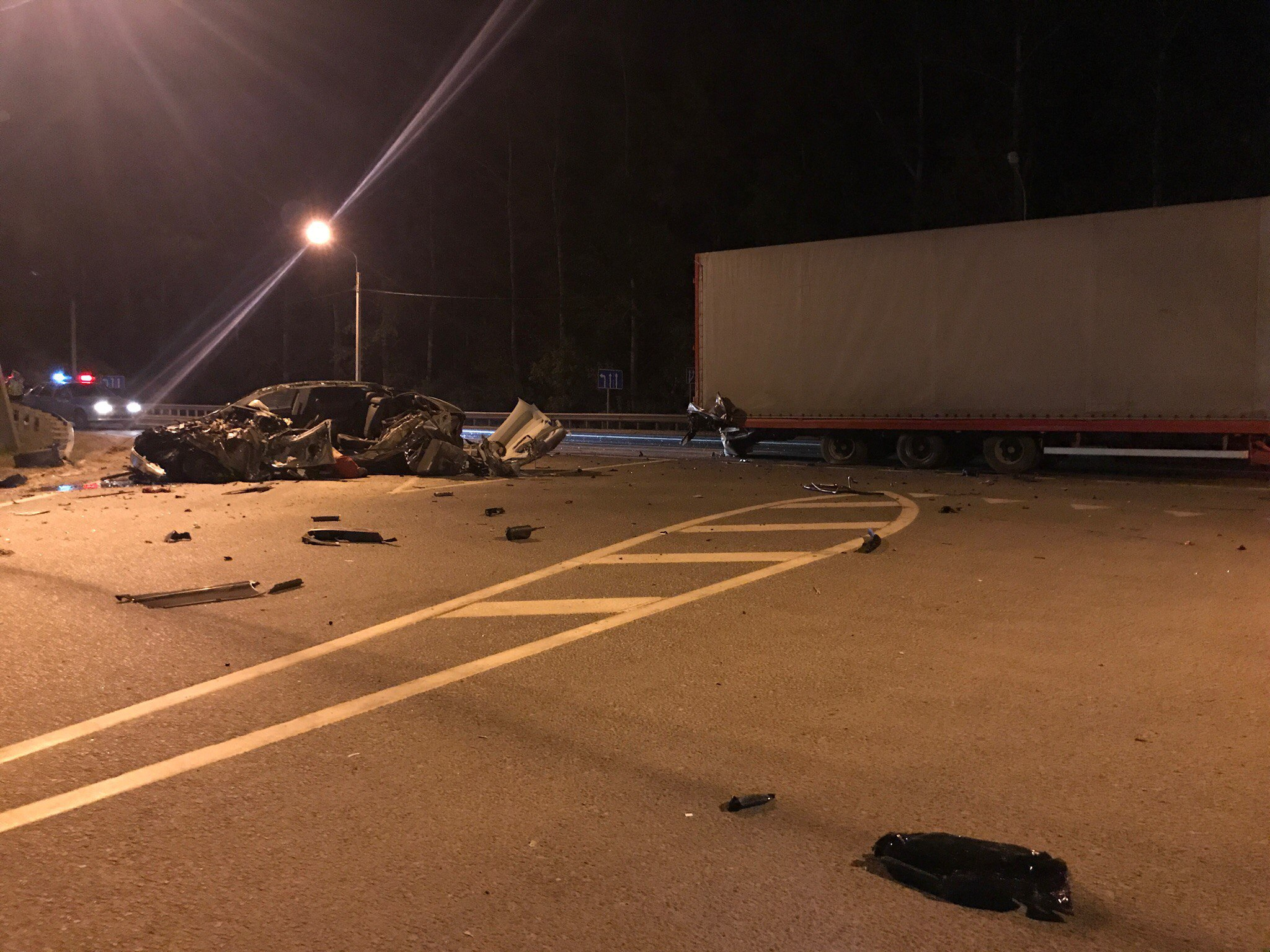 Ночью на Куйбышевском шоссе произошло два ДТП - подробности от очевидцев
