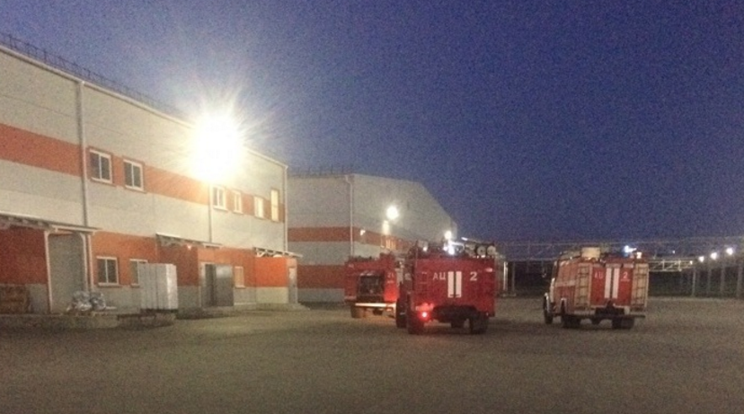 Сотрудников рязанского фармзавода эвакуировали из-за сильного задымления