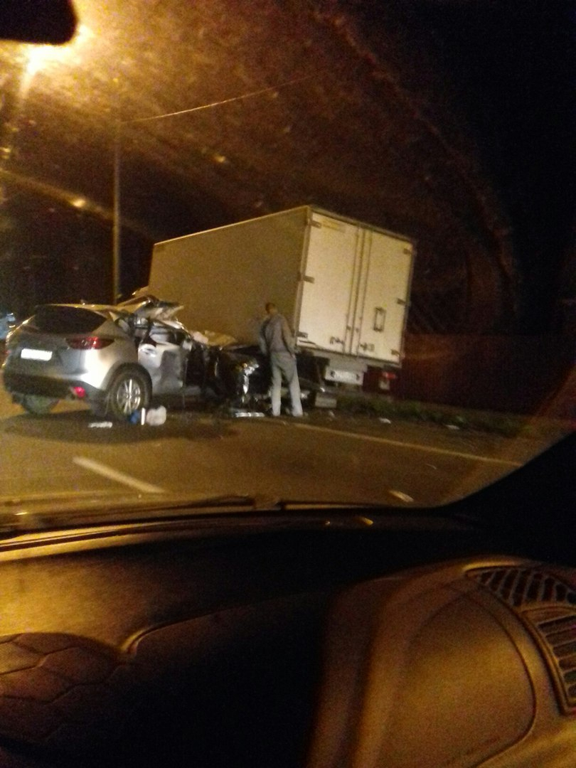 В Московской области в ДТП попал рязанский грузовик