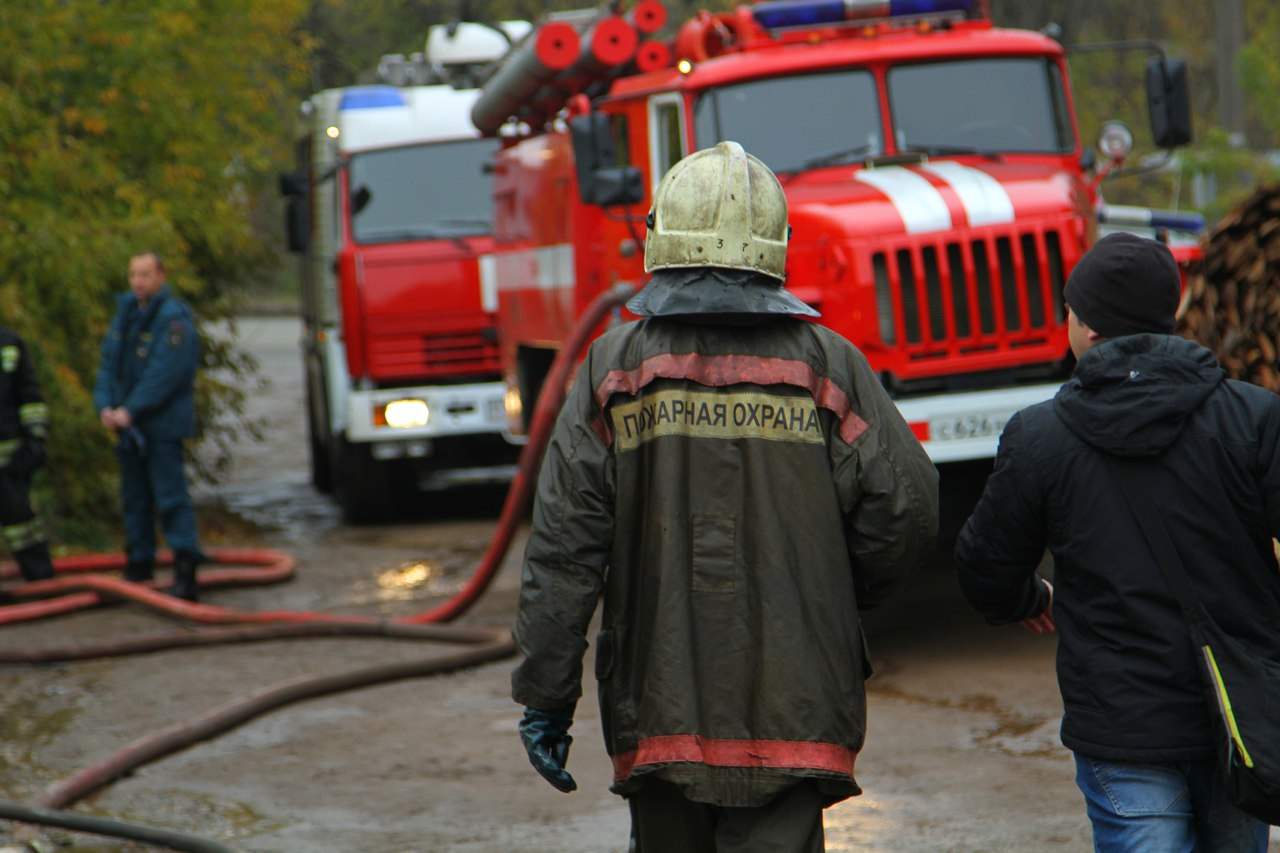 Пожар в Рязанской области - в Сасове загорелся жилой дом, есть пострадавший