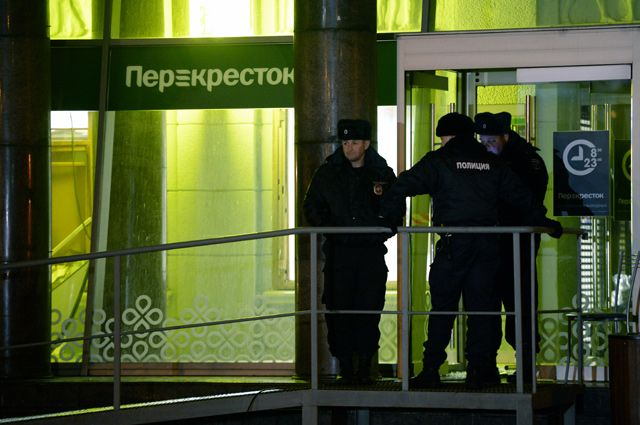 Организатор взрыва в магазине "Перекресток" в Санкт-Петербурге задержан