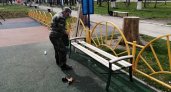 В Шацке восстановили испорченные вандалами объекты городского парка