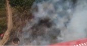 В рязанском МЧС опубликовали видео тушения пожаров авиацией