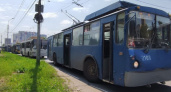 На Московском шоссе в Рязани 25 мая произошел обрыв троллейбусных проводов 