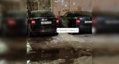 В Рязани на улице Новоселов прорвало канализацию