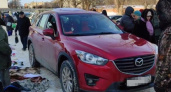 Полиция начала проверку из-за наезда машины на товары продавцов рынка в Рязани