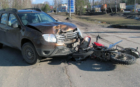 В Касимове погиб молодой пассажир мотоцикла