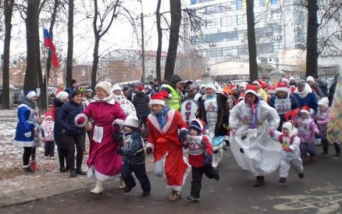 Рязанских любителей бега приглашают в новогодних костюмах в Лесопарк