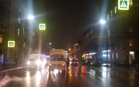 В Рязани водитель "Газели"сбил пенсионерку на пешеходном переходе