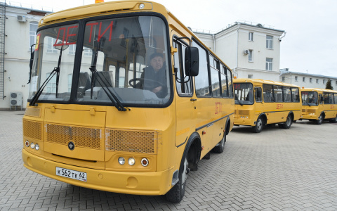 В районах Рязанской области появились новые школьные автобусы и кареты скорой помощи