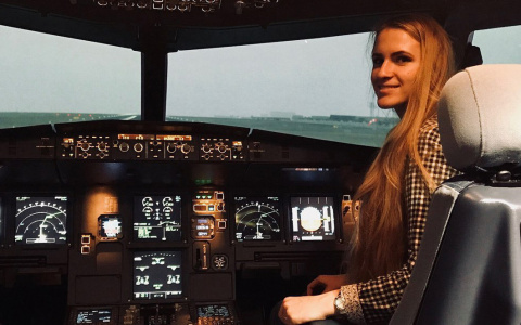 Рязанка в 21 год стала пилотом "Аэрофлота"