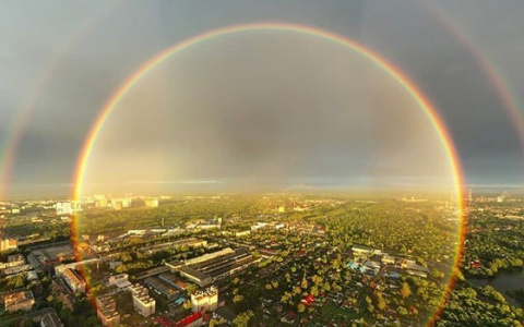Двойная радуга над Рязанью: подборка потрясающих фотографий