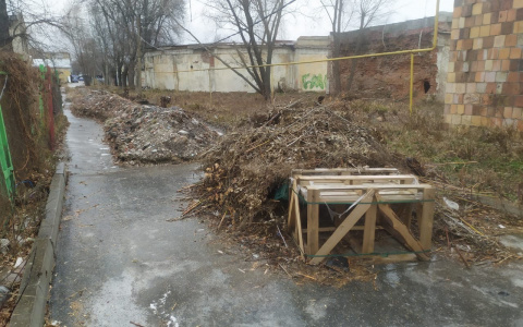 Организатор субботников возмущен: мусор с Рязанской ВДНХ не вывозят больше трех месяцев