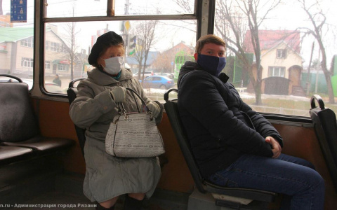 Не забудьте намордники: с пятницы в рязанские автобусы не войти без маски