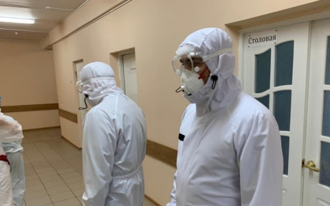 "Корона" в районах: Греков и Хубезов проинспектировали ковидные госпитали