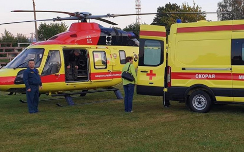 В Рязанской области разыскивается медицинский вертолет на два месяца